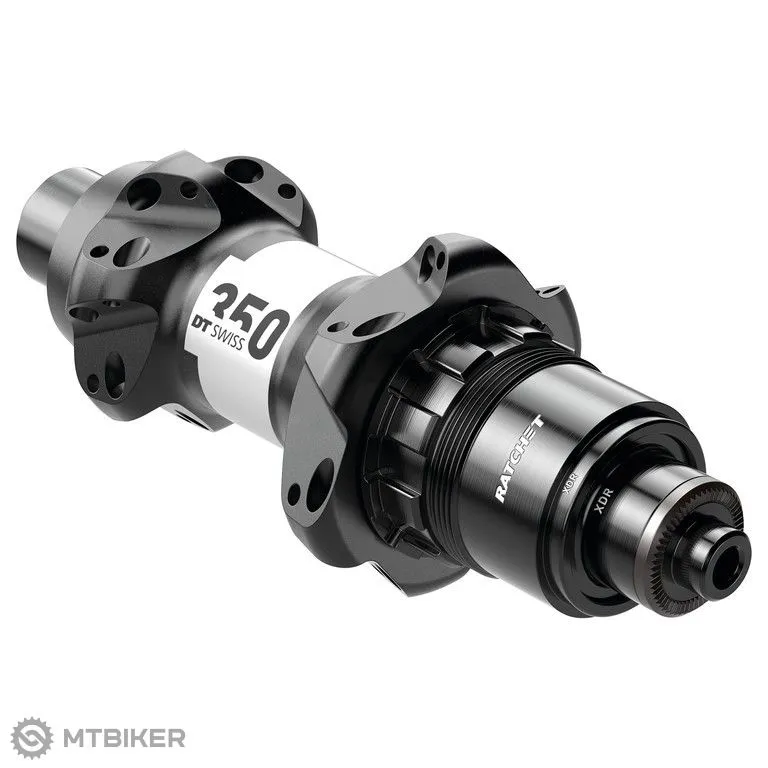 Butuc spate DT Swiss 350 Road Straightpull, 24 găuri, QR, pentru jantă, SRAM XDR - 24 găuri Cumpărături sigure