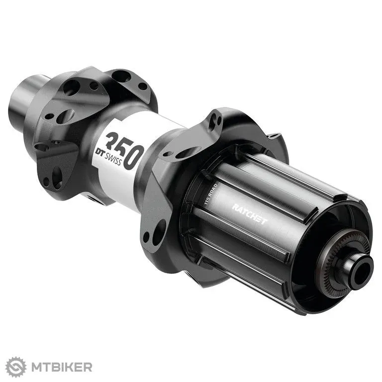 Butuc spate DT Swiss 350 Road Straightpull, 24 găuri, QR, pentru jantă, Shimano HG - 24 găuri Lichidare de stoc