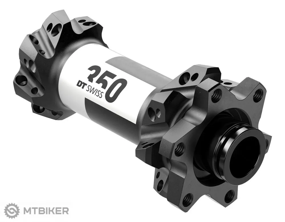 Promoție Butuc față DT Swiss 350 Straightpull, 15x100 mm, 6-dier, 28 găuri - 28 găuri
