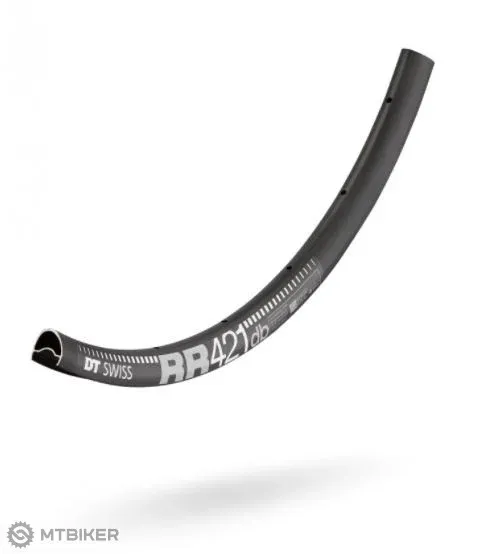 Jantă DT Swiss RR 421 DB Asymetric 28" pentru șosea, 32 de găuri - 32 găuri Preț redus