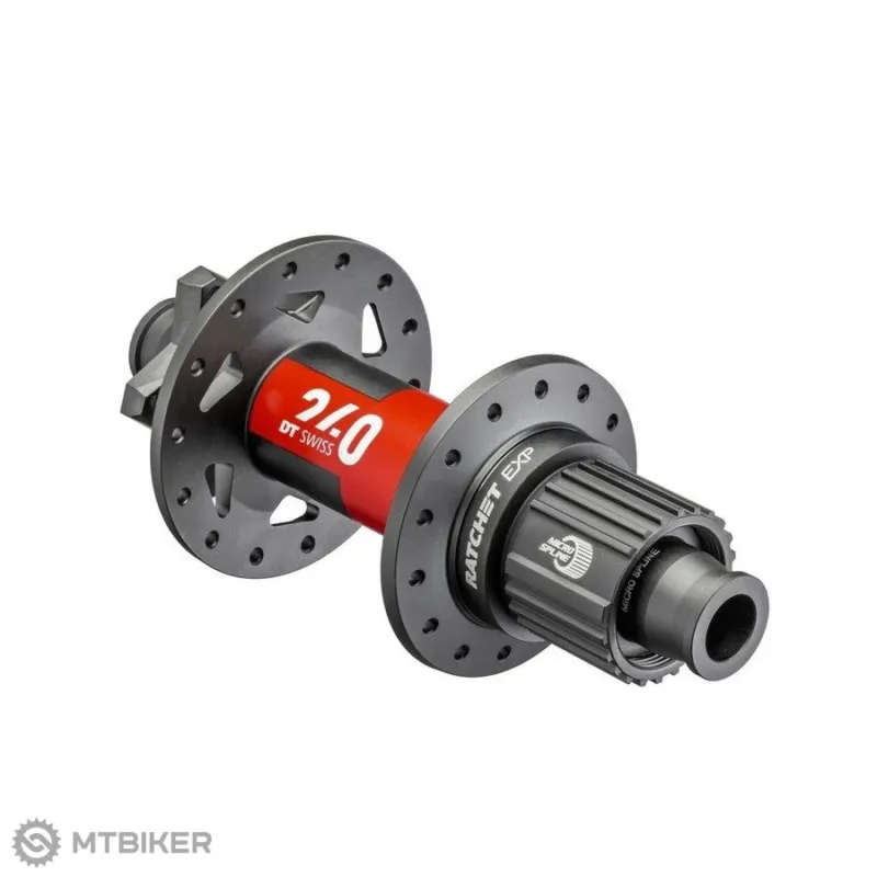Butuc spate DT Swiss 240 54T Classic, 12x148 mm, 6 găuri, Shimano MS - 32 găuri Ieftin