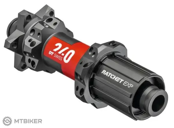 Popular Butuc spate DT Swiss 240 EXP MTB Straightpull DBIS, 6 găuri, 12x142 mm, Shimano Light HG - 28 găuri