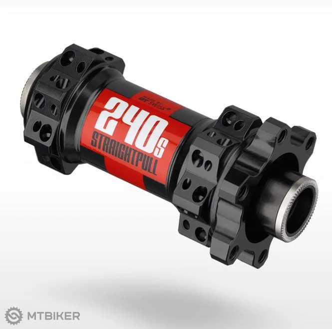 Butuc față DT Swiss 240s, 28 găuri, Boost, Straightpull, 15x110 mm Cel mai bun preț
