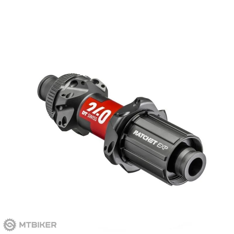 Butuc spate DT Swiss 240 EXP Straightpull, 28 găuri, 12x142 mm, CL, Shimano HG Super ofertă
