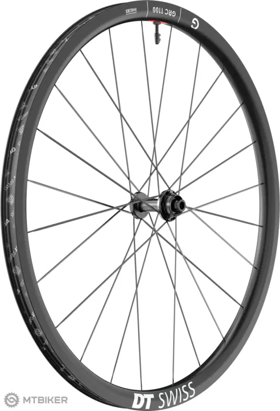 Roată față DT Swiss GRC 1100 DICUT 30 DB Carbon 28", 12x100 mm, CL Reducere specială