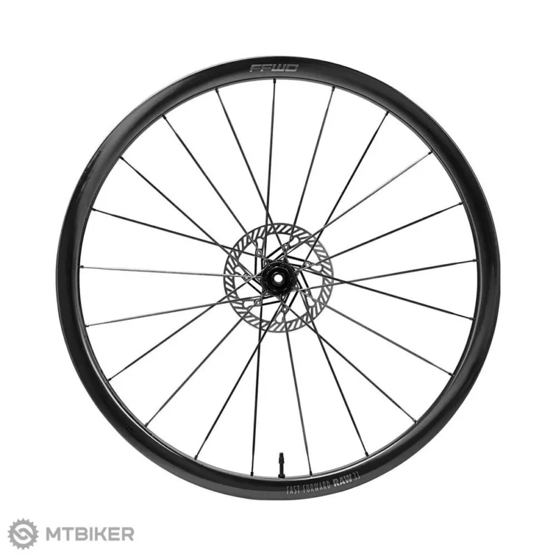 Sada de roți FFWD RAW CS 33, butuci FFWD, carbon, disc, ax fix, negru lucios - Shimano 11/12v Vezi acum