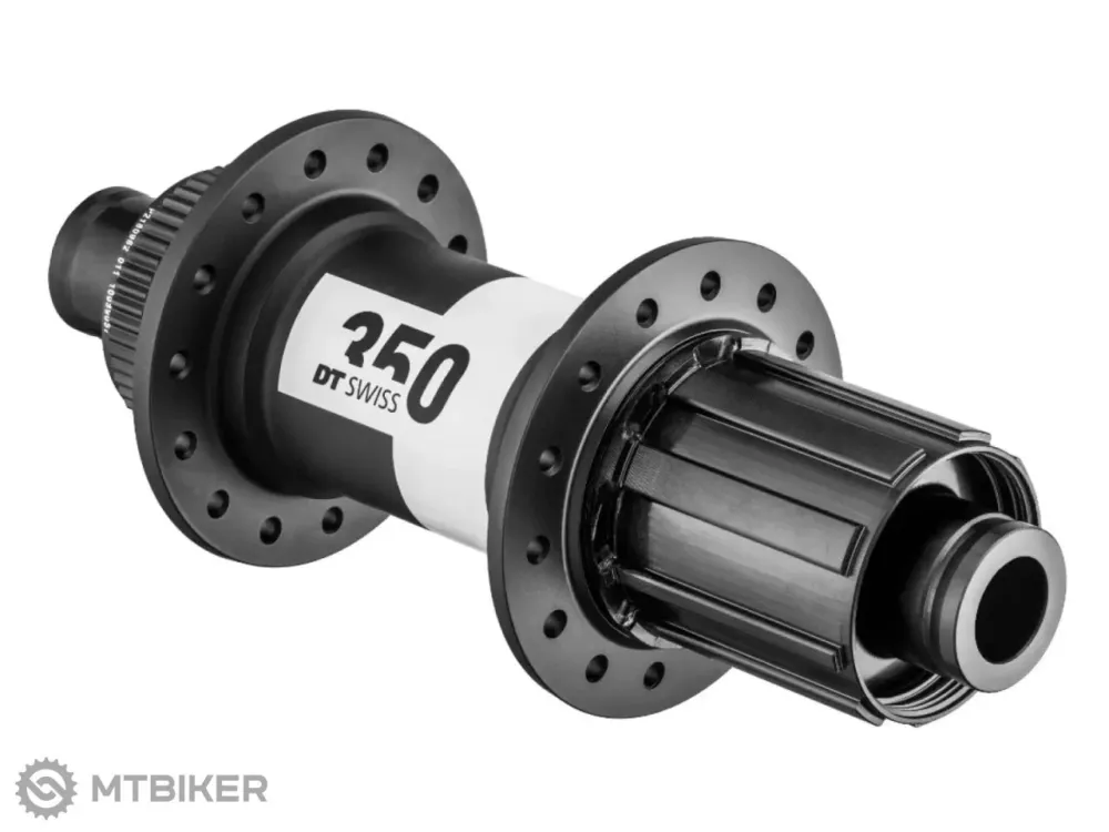 Butuc spate DT Swiss 350 Classic, CenterLock, 32 găuri, 12x142 mm, Shimano HG - 28 găuri Nu rata