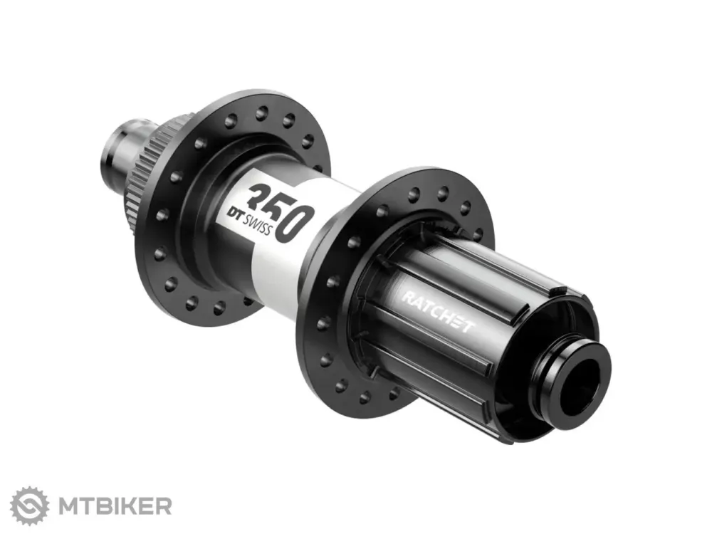 Butuc spate DT Swiss 350 Classic, CenterLock, 28 găuri, 12x142 mm, Shimano HG - 24 găuri Ofertă