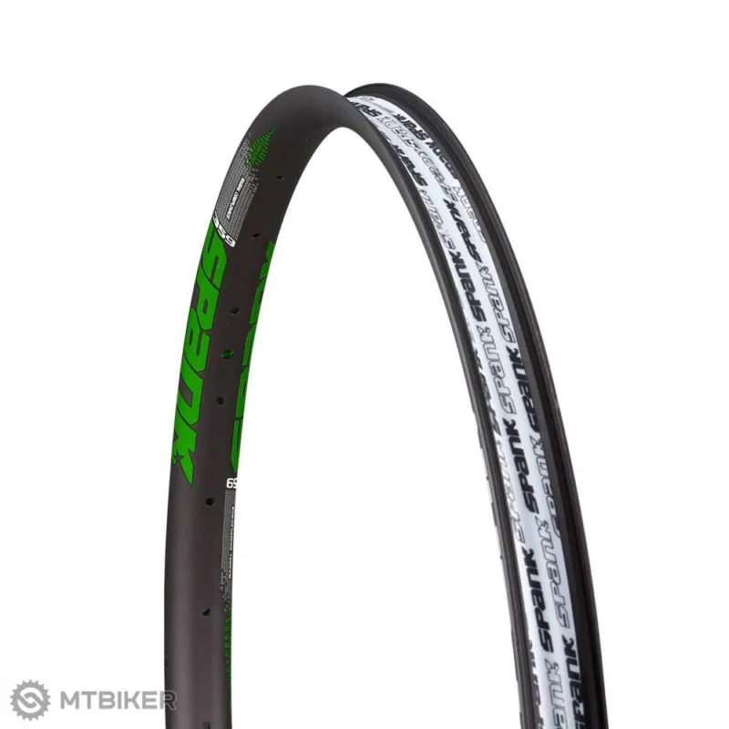 Plată sigură Rafă SPANK 359 Vibrocore 27.5", 32H, Black/Green