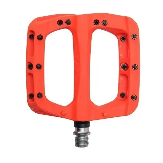 Reduceri Pedale HT PA03A Pini Detasabili- Orange Neon