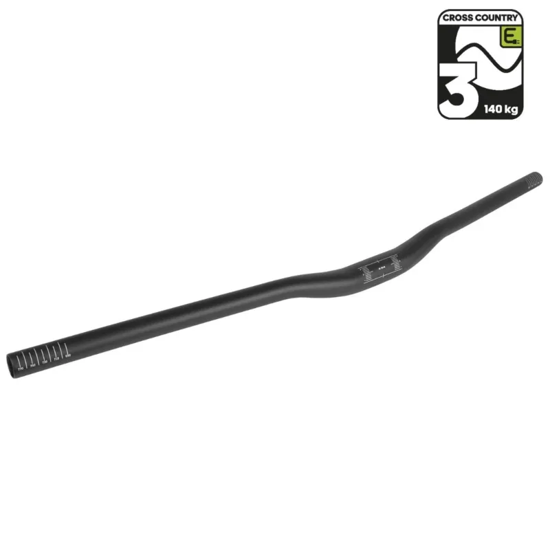 Reducere extra Ghidon 780 mm - 31.8 mm M-WAVE HB-M3.2 MTB Negru