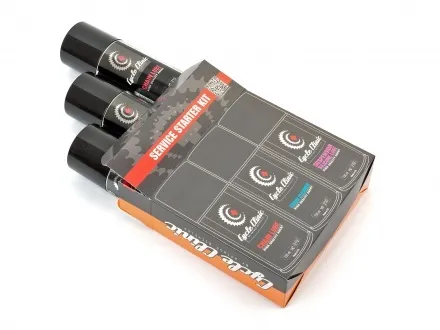 Ofertă specială Kit Service AUTHOR Cycle Clinic Service Starter 3 x 150 ml (Negru)