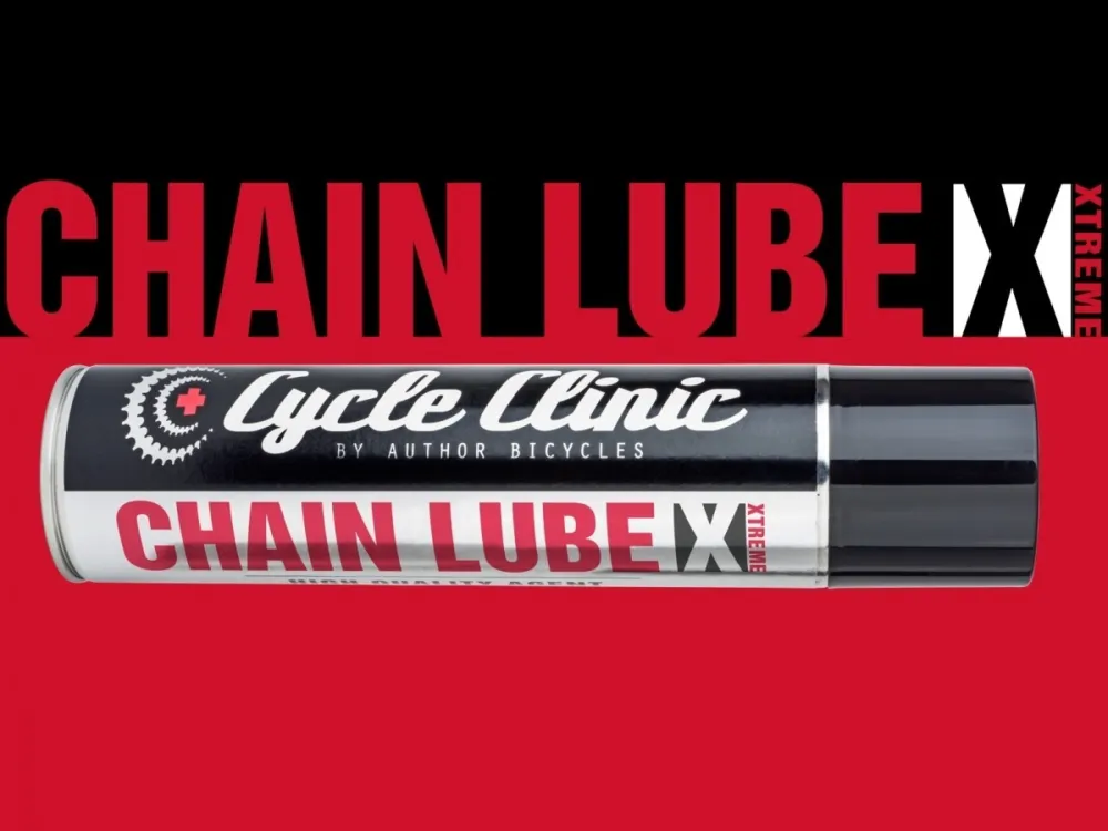 Plată sigură Lubrifiant AUTHOR Cycle Clinic Chain Lube EXTREME 300 ml Rosu