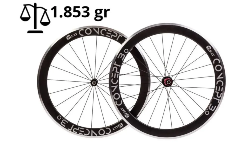 Set Roti Carbon 700C(20H-24H) CONCEPT 3.0 SXT Retur ușor