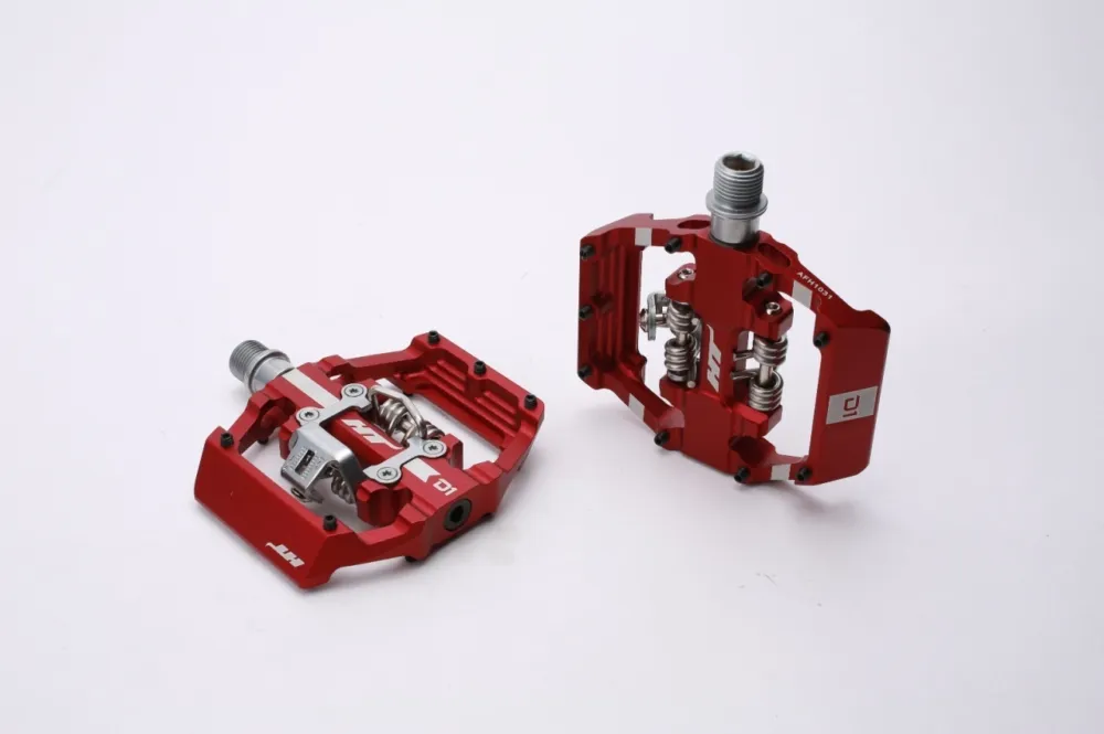 Pedale Duble HT D1 Rosu Discount