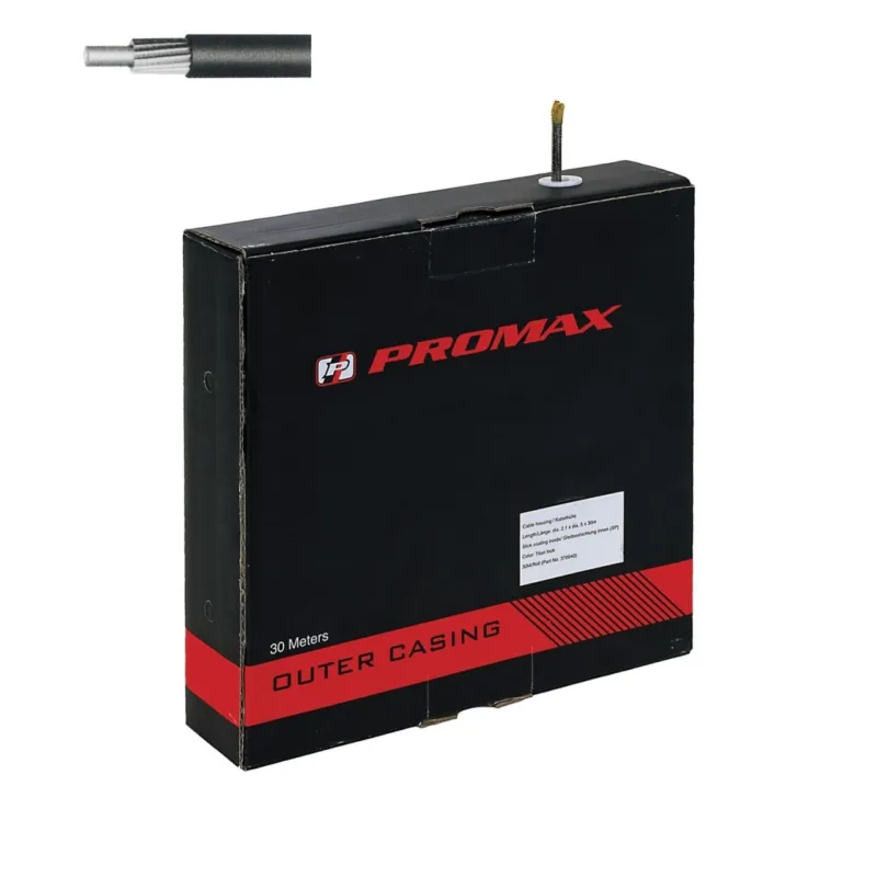 Plată securizată Manta Schimbator 4 mm PROMAX 30 m-cutie Teflonata Negru
