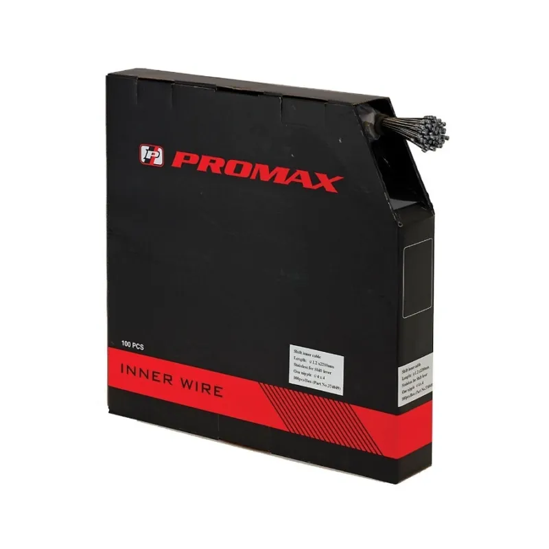 Cutie Cablu Schimbator Inox PROMAX 100 buc MTB Cumpărături sigure