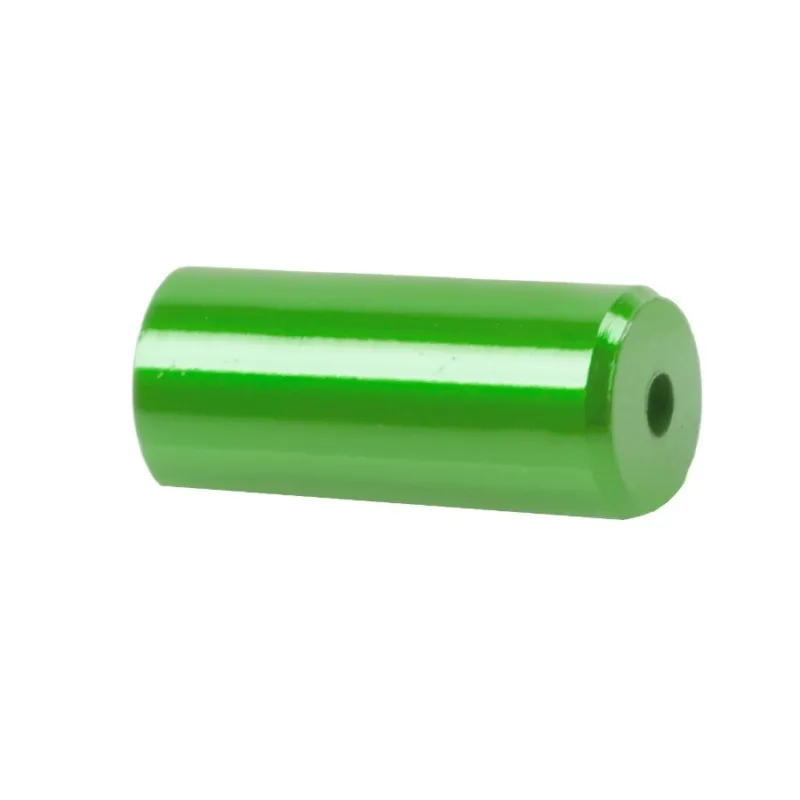 Capete Manta CNC 5,1x12 mm M-WAVE Aluminiu Verde Anodizat Noutate