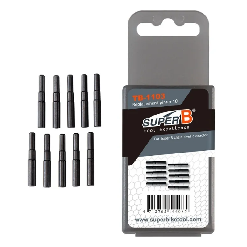 Expediere rapidă Set Pini Schimbabili Presa de Lant SUPER B TB-1103 ( 10 buc )