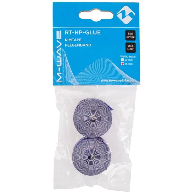 Ultima șansă Set Banda Janta cu Adeziv M-WAVE RT-HP-Glue 16 - 12-29(20-203/622) - 16 mm
