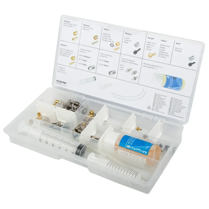 Kit Service Frane Hidraulice M-WAVE BRAKE DOC BOX Ofertă de sezon