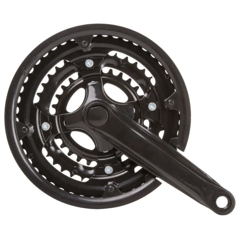 Popular Angrenaj Pedalier M-WAVE 28-38-48T 3 x 8 v Negru