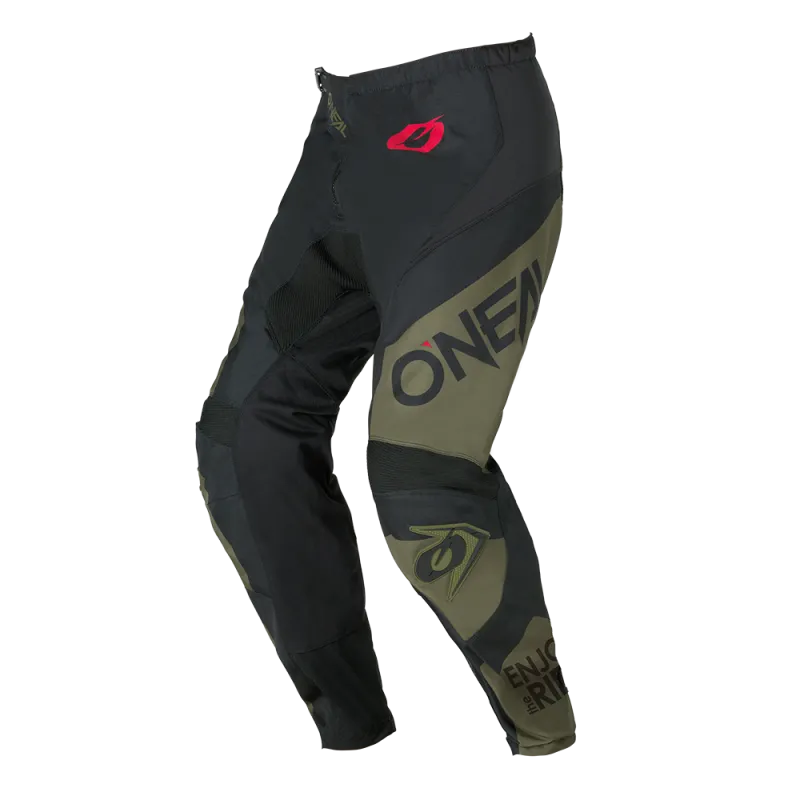 Mai ieftin Pantaloni motocross O'NEAL ELEMENT RACEWEAR BLACK/OLIVE V.26 - 40