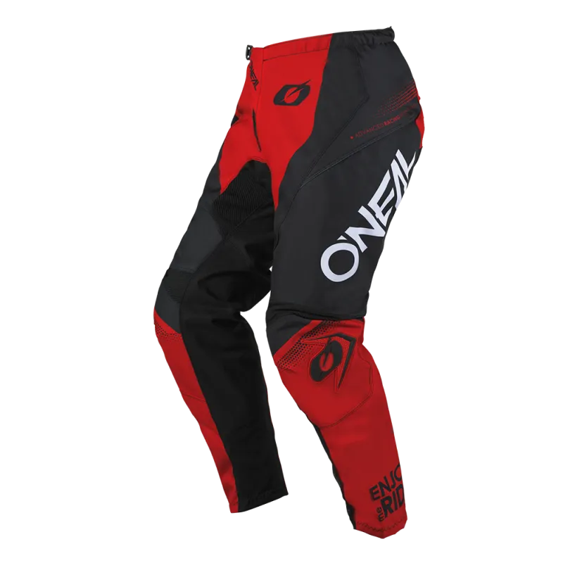 Plată securizată Pantaloni motocross O'NEAL ELEMENT RACEWEAR BLACK/RED V.25 - 30