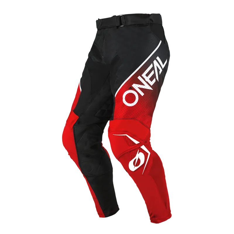 Pantaloni motocross O'NEAL HARDWEAR AIR SLAM BLACK/RED V.25 - 36 Plată sigură