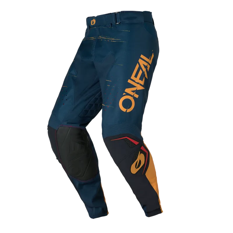 Noutate Pantaloni motocross O'NEAL HARDWEAR SWIPE NAVY BLUE/TANGERINE - 32