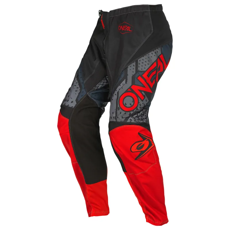 Reducere specială Pantaloni motocross O’NEAL ELEMENT CAMO V.22 BLACK/RED