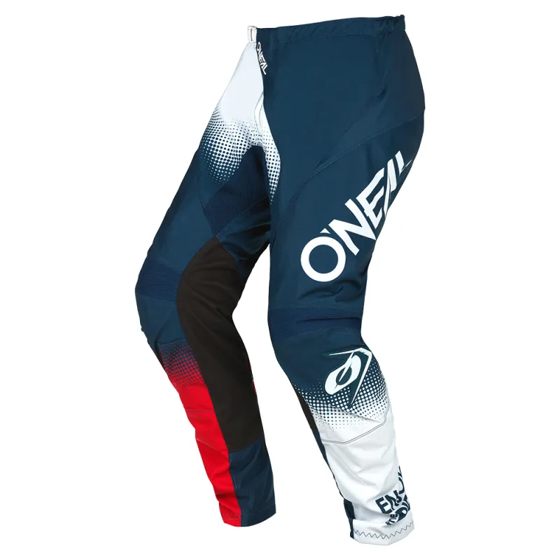 Cumpără acum Pantaloni motocross O’NEAL ELEMENT RACEWEAR V.22 BLUE/WHITE/RED - 28