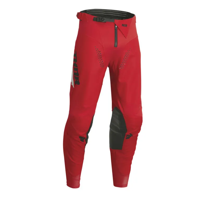 Pantaloni motocross Thor pulse tactic, Rosu - 34 Reduceri