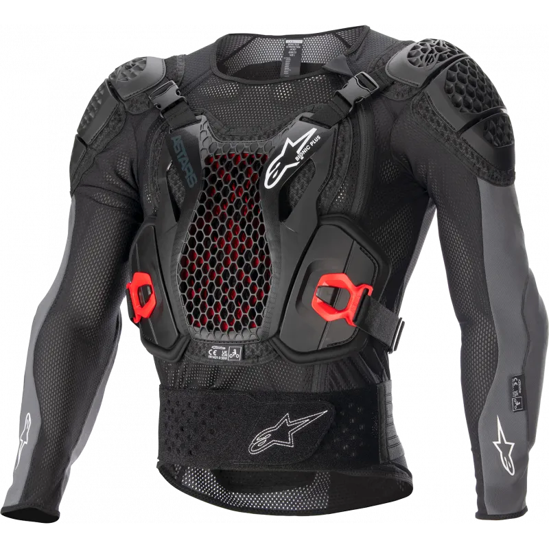 Retur ușor Armura de protectie Alpinestars bionic plus V2, Negru/Rosu - L