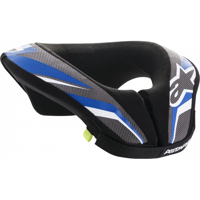Premium Guler de protectie pentru copii Alpinestars sequence Neck Roll, Negru/Albastru - L/XL