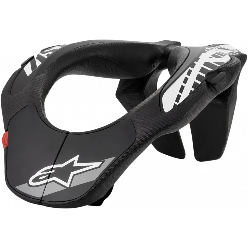 Guler protectie pentru copii Alpinestars Neck Roll, Negru/Alb Retur ușor