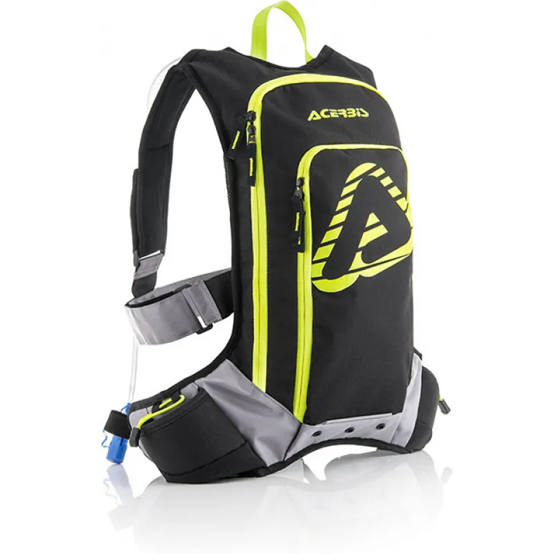 Premium Rucsac Acerbis X-storm, Negru/Galben fluo