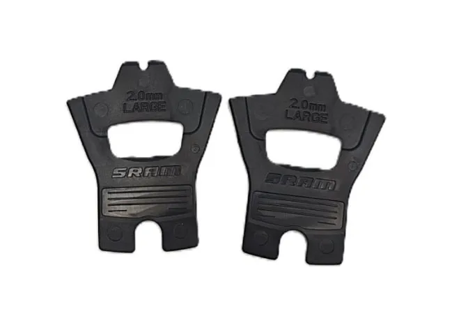 Lichidare de stoc Avid/Sram pad block spacer - 4 piston - set 2 buc.