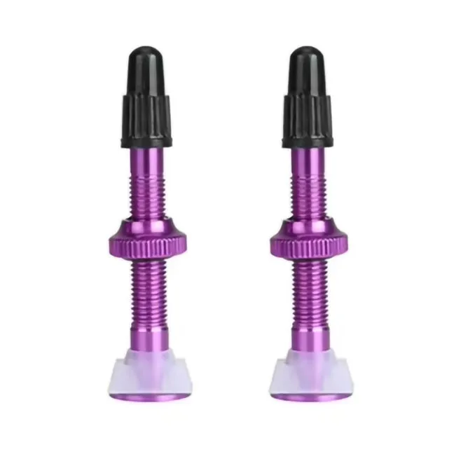 Set Valva tubeless FV 40mm Wake - mov Doar azi
