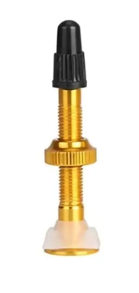 Valva tubeless FV 40mm Wake Comp - 1buc. auriu Promoție