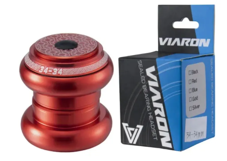 Plată sigură Cuvete A-Head standard Viaron CNC 1 1/8" - 34/34mm rulment industirale - rosu