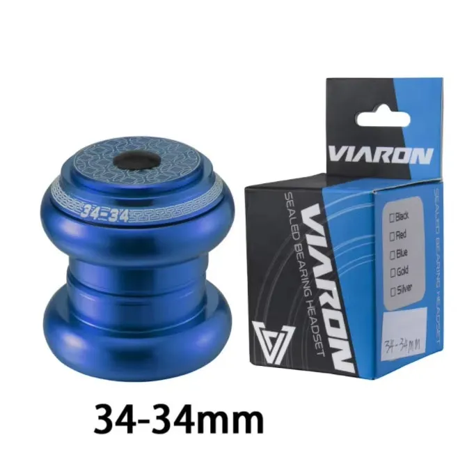 Ofertă limitată Cuvete A-Head standard Viaron CNC 1 1/8" - 34/34mm rulment industirale - albastru