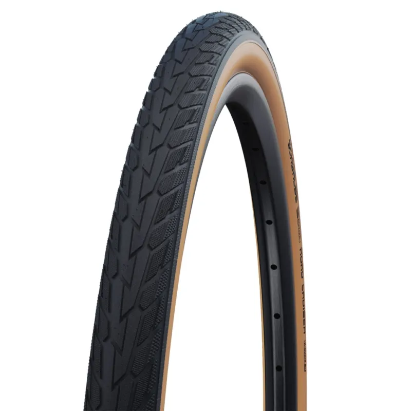 Ultima șansă Schwalbe Road Cruiser - Green Compound - 28x1.75" Gumwall