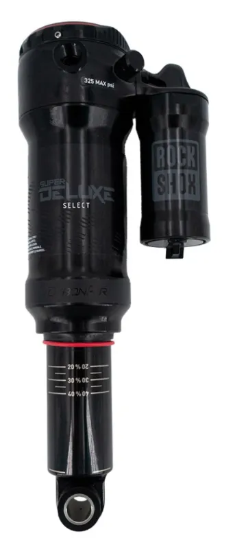 Disponibil imediat RockShox Super Deluxe Select R DebonAir 205x65mm Trunnion