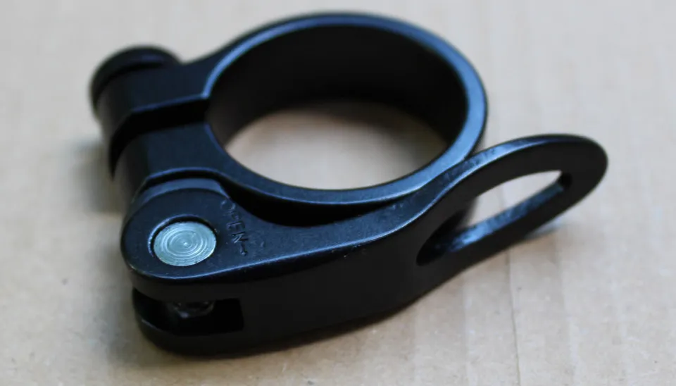 Cel mai bun preț Colier aluminiu CNC 34.9mm - Negru