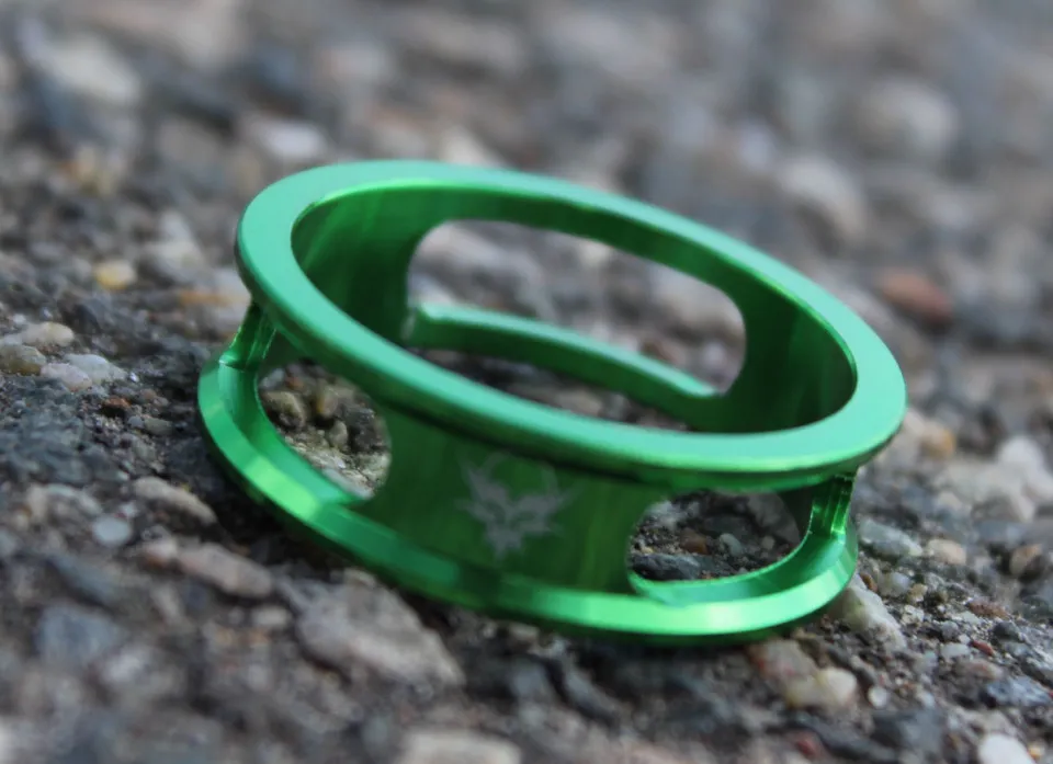 Reducere Spacer Risk UltraLight - aluminiu 10mm - verde