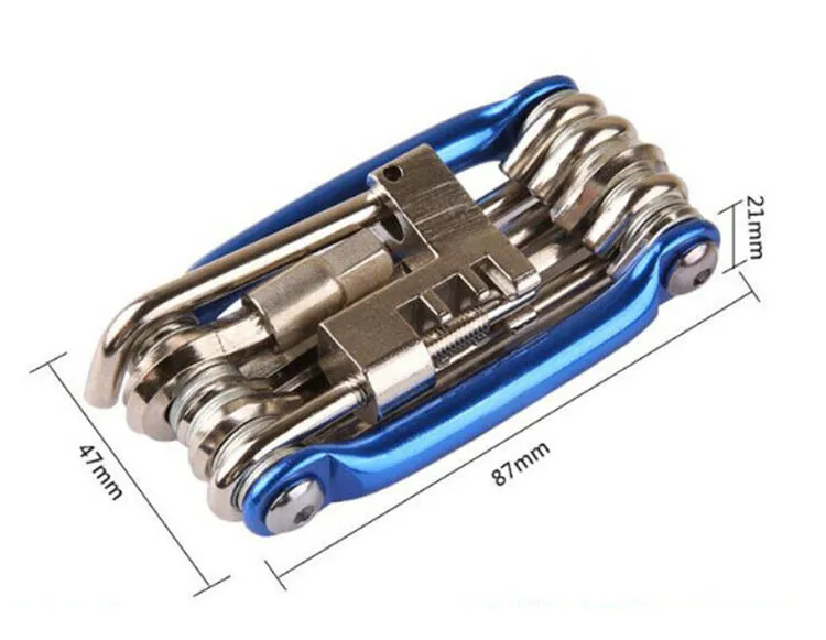 Bike-X Cheie briceag XXL 11 functii - albastru Ultima șansă