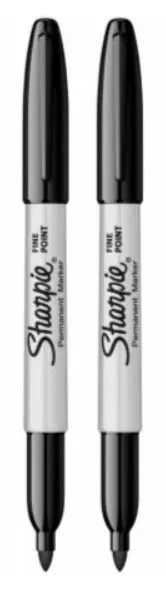 Preferatul clienților 2buc. Sharpie Fine Point Bullet - marker 0.9mm