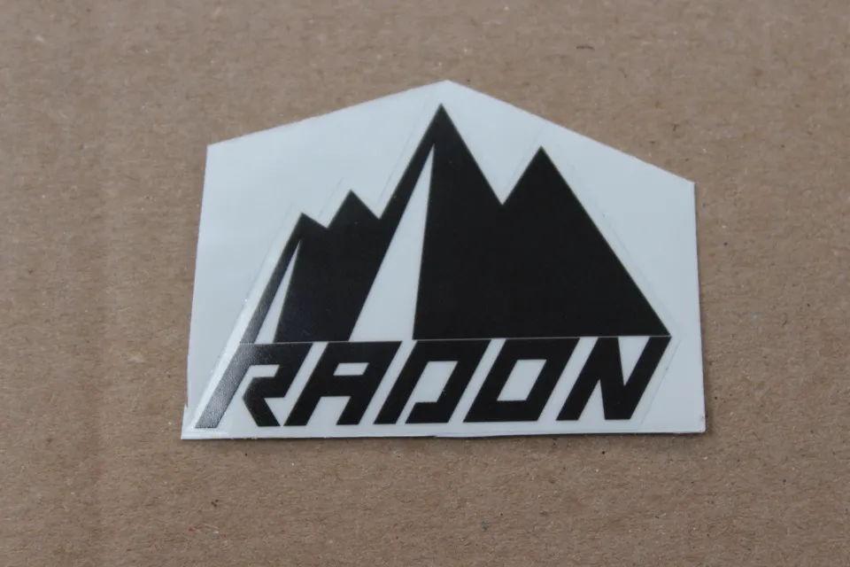 Preț promoțional Radon Mountain Logo sticker 40/55mm sticker