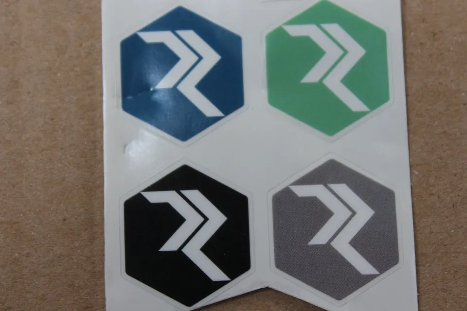 Cumpără online Radon 4X sticker 56/65mm sticker